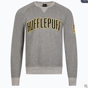 Harry Potter Wizarding World Universal Hufflepuff Crew Neck Sweatshirt Size M
